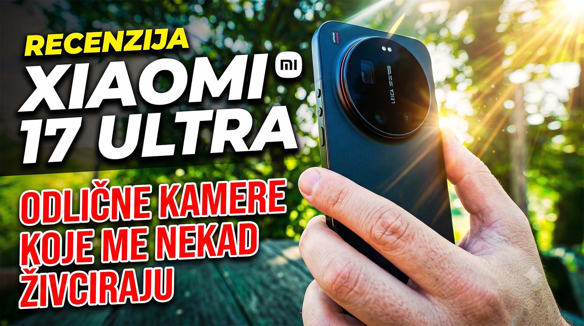 Xiaomi 17 recenzija Grafika recenzije Xiaomi 17 ultra pametnog telefona